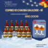 Combo 10 Chai Bia Gauloise Bỉ 06